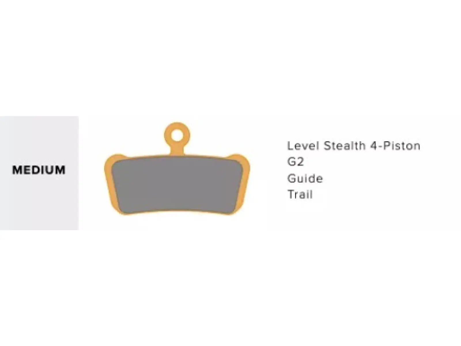 Sram Guide/G2 Brake Pads Fe Organic – Assembly Pack