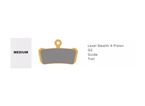 Sram Guide/G2 Brake Pads Fe Organic – Assembly Pack