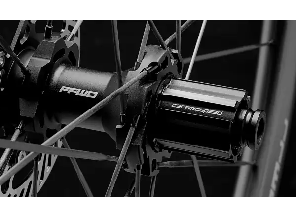 FFWD RAW CS 33 road wheels Matt Black