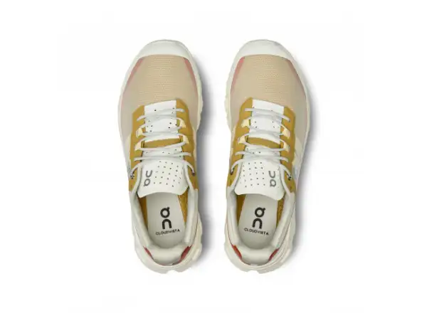 On Cloudvista Running Shoes Women Ivory/Bronze