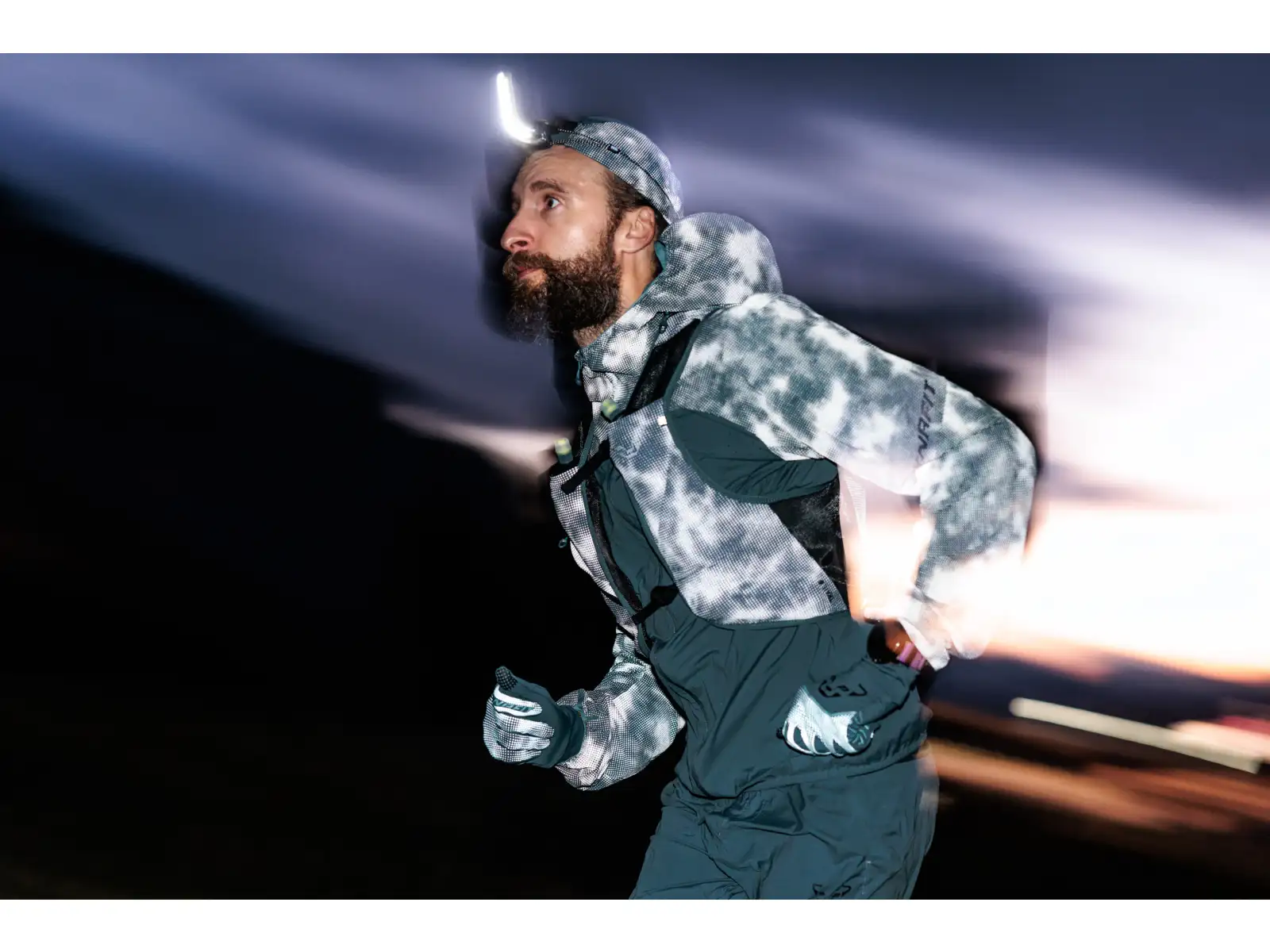 Dynafit Trail Reflective Wind men's running jacket Cinder