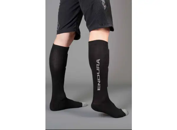 Endura SingleTrack Shin Guard socks Black