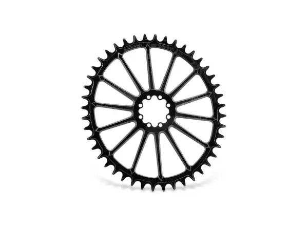 Garbaruk Melon chainring AXS Road/XC Oval chainring black