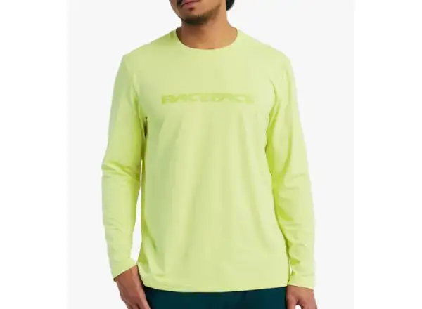 Race Face Commit men's shirt long sleeve Tea Green