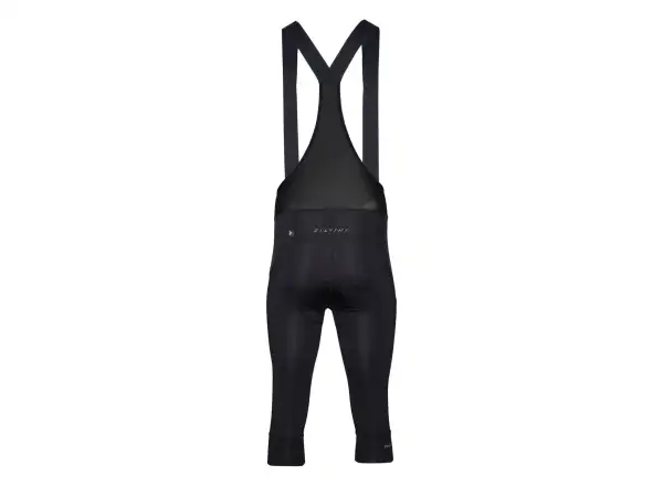 Silvini Alvo Bib men's 3/4 pants with bib and padding Black