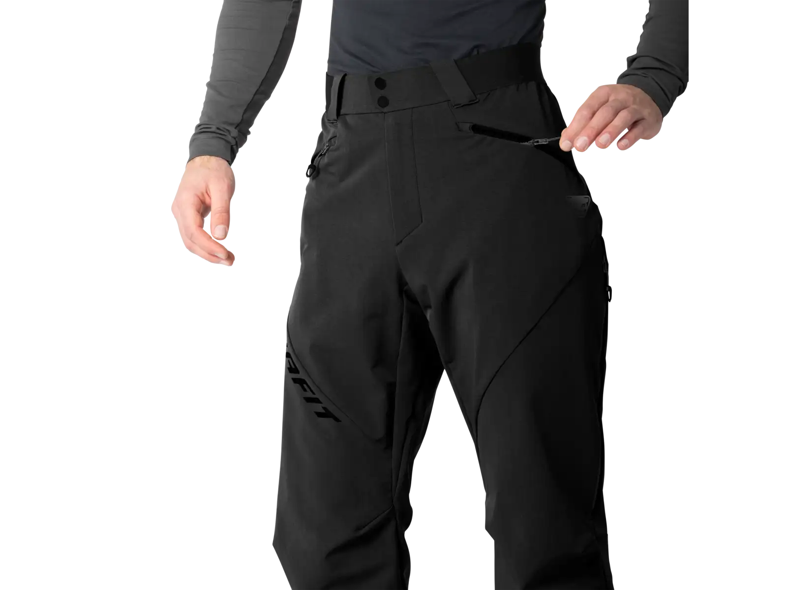 Dynafit TLT Touring Dynastretch men's skitouring pants Black Out