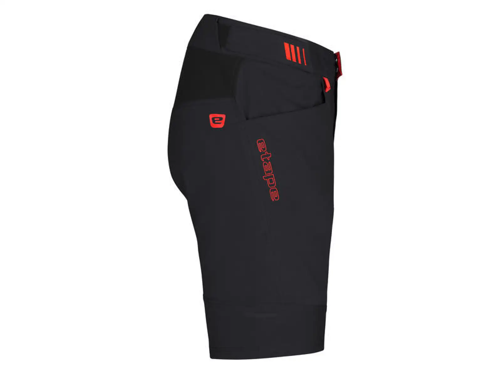 Etape Freedom 3.0 men's loose shorts black/red