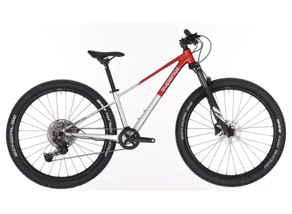 Superior TEAM 27.3 kids bike Gloss Brushed Alu / Red