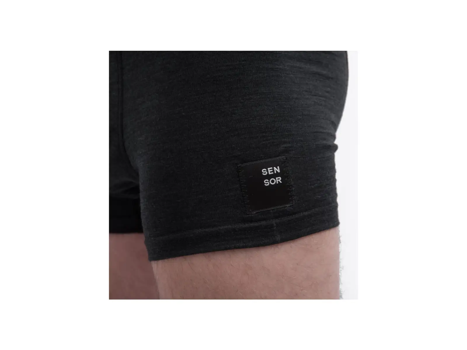Sensor Merino Cordura men's base layer black