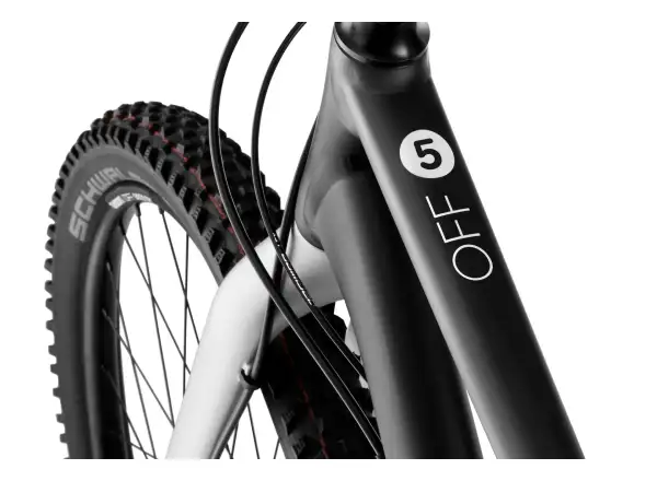 Woom 5 OFF Black 24 children's bike