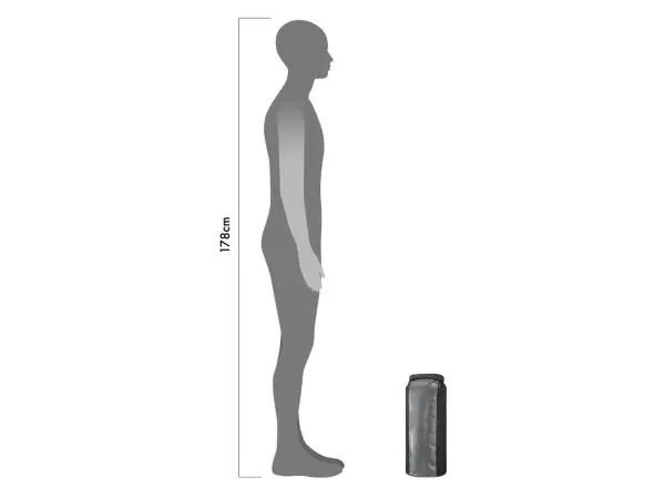 Ortlieb Dry-Bag Heavy Duty 13 L Black/Grey