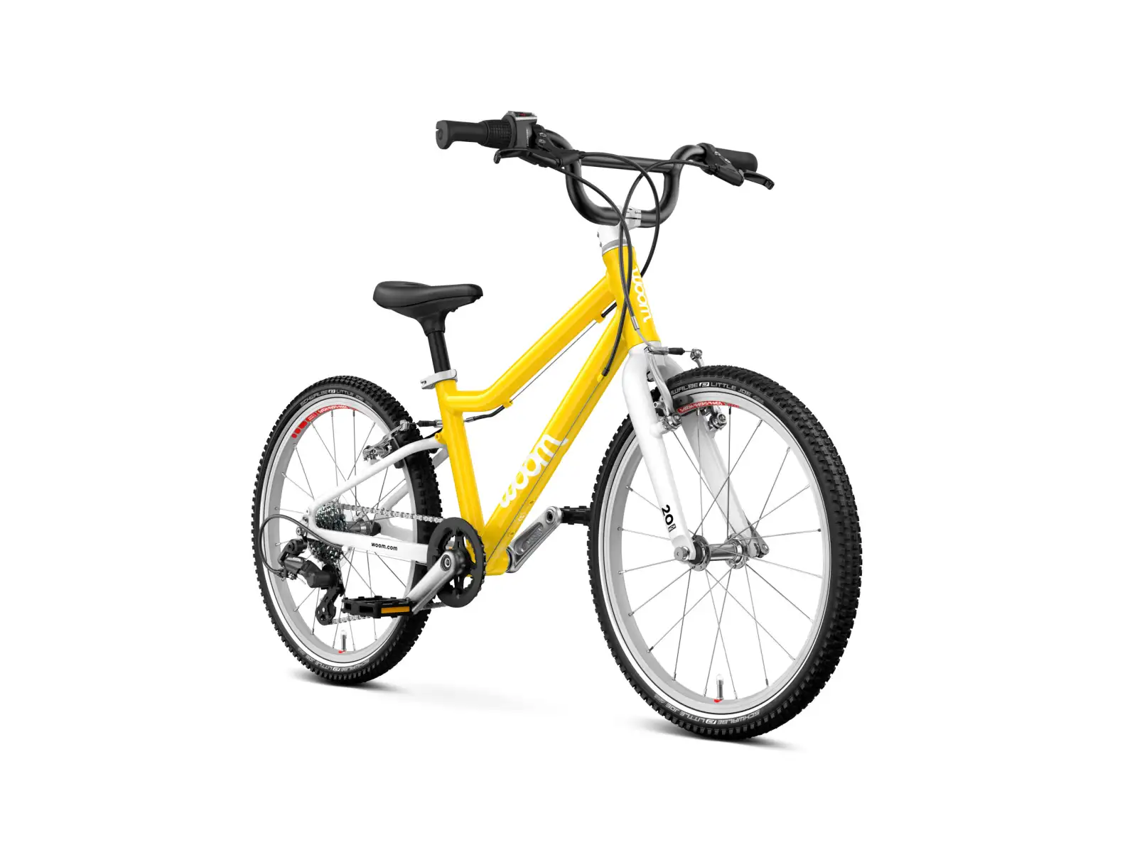 Woom GO 4 children's bike 20" Vibrant Yellow