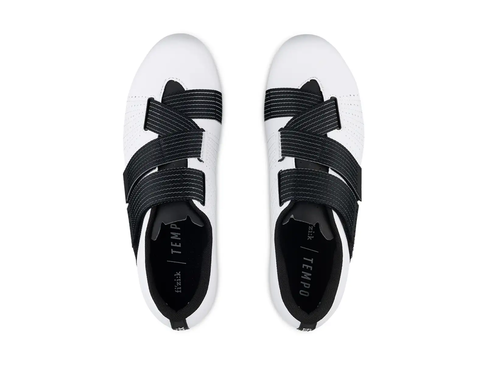 Fizik Tempo Powerstrap R5 road men's cycling shoes White/Black
