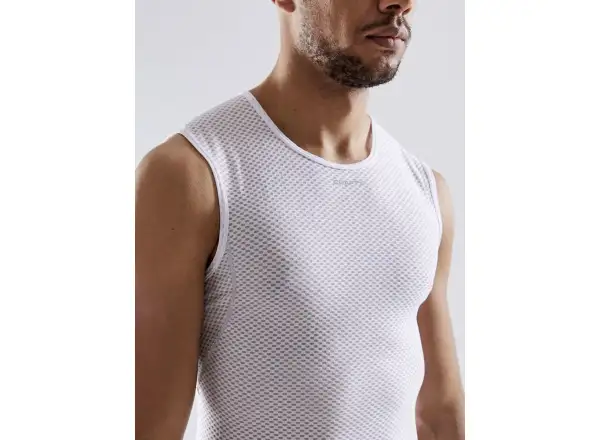 Craft Mesh Superlight men's functional sleeveless shirt white
