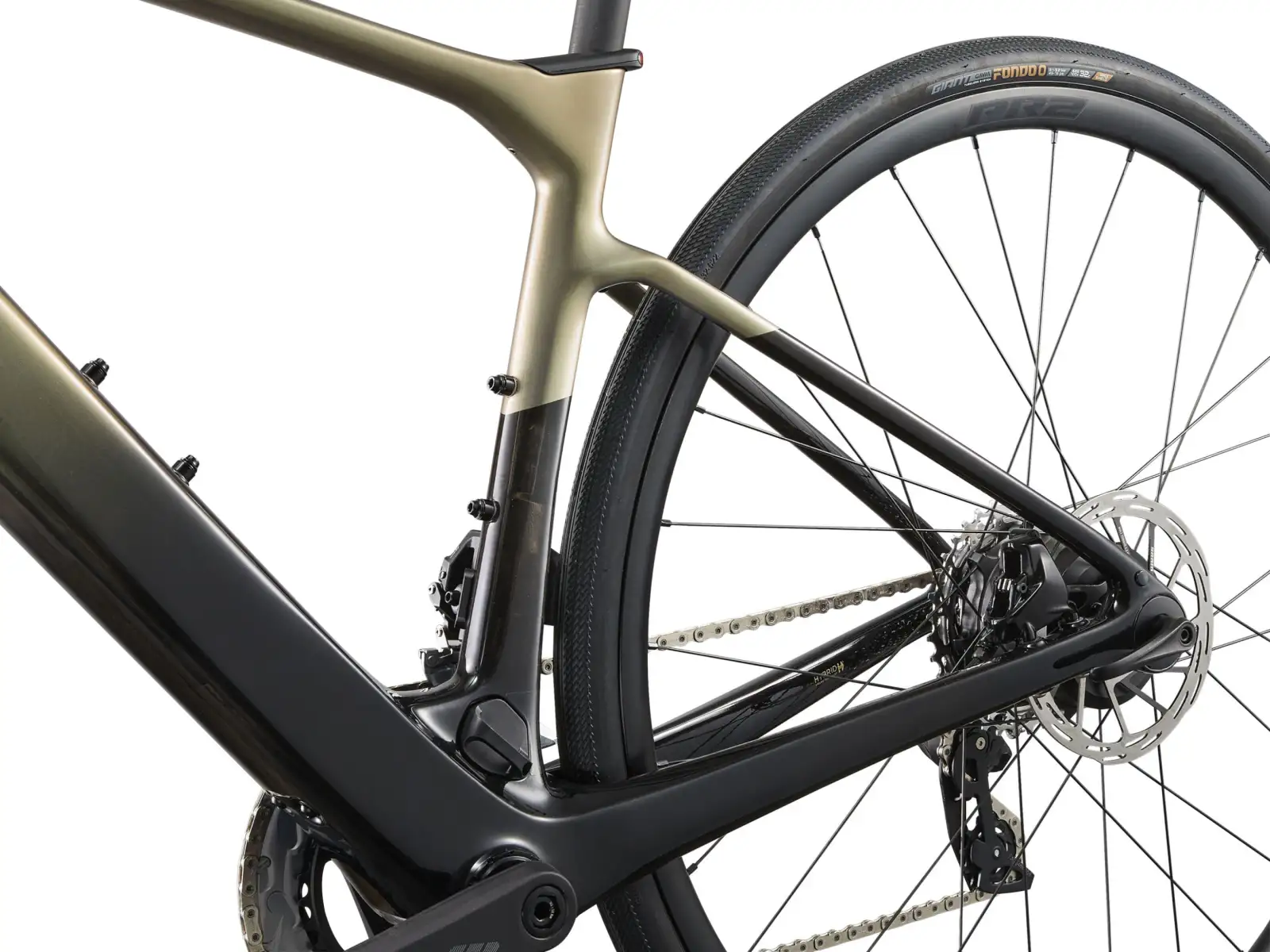 Liv Avail Advanced E+ Elite 2 road e-bike Golden Haze