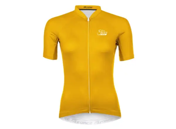 Force Pure women's jersey short sleeve yellow