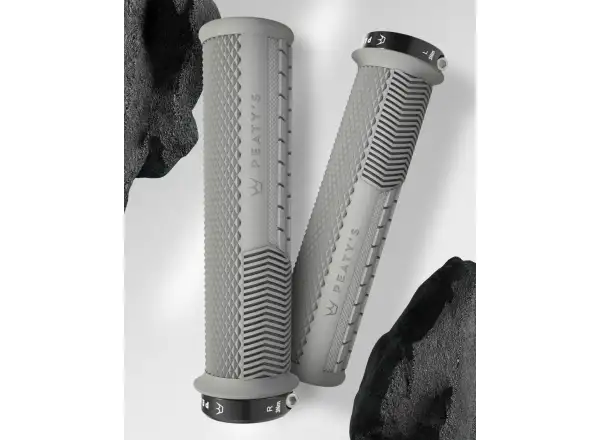 Peaty's Monarch Knurl Thick grips Slate