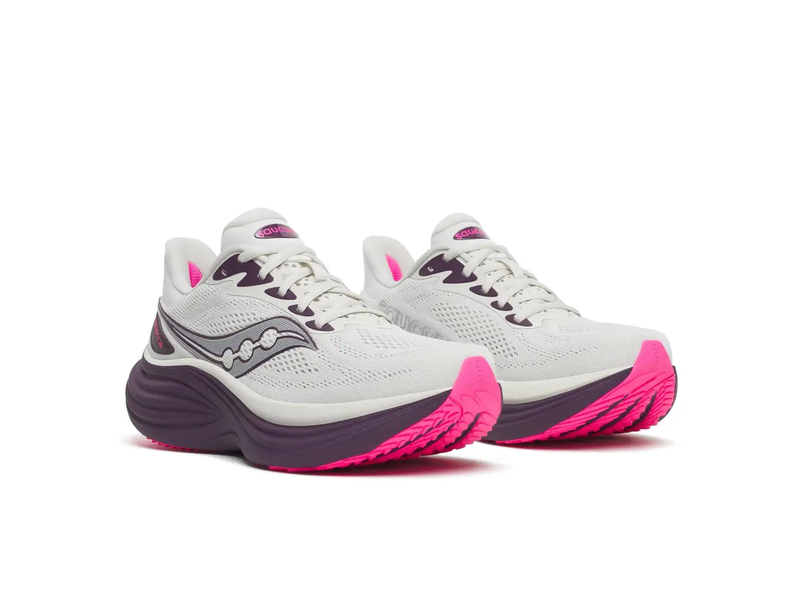 Saucony Triumph 24 women's running shoes Quartz/Eggplant
