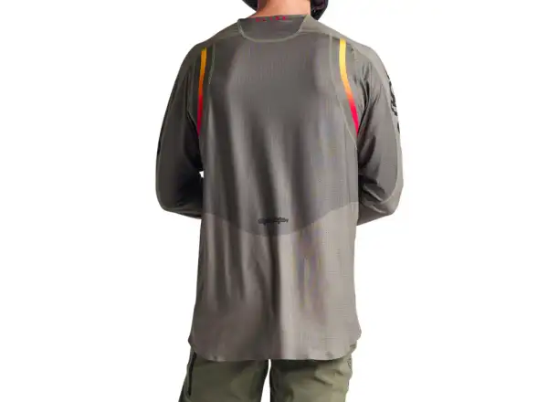 Troy Lee Designs Sprint Ultra men's jersey long sleeve Pinned Olive