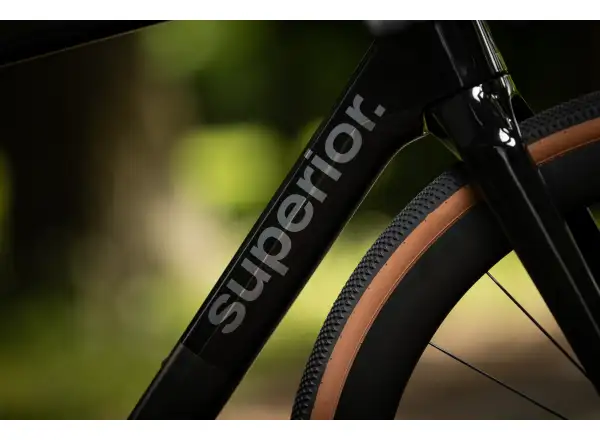 Superior XR 9.8 GR gravel bike Matte Carbon/Gloss Black