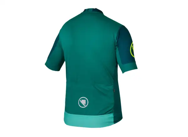 Endura FS260 Print men's jersey short sleeve Emerald green