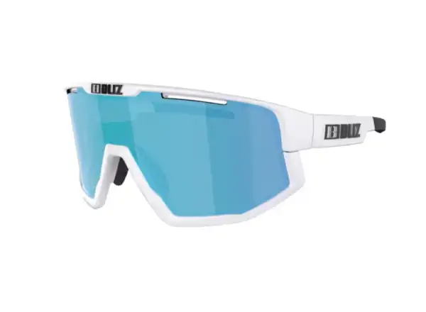 Bliz Fusion Small glasses White/Brown Blue