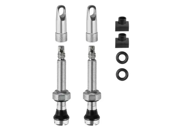 Force valves for tubeless system 2xFV 44mm black.