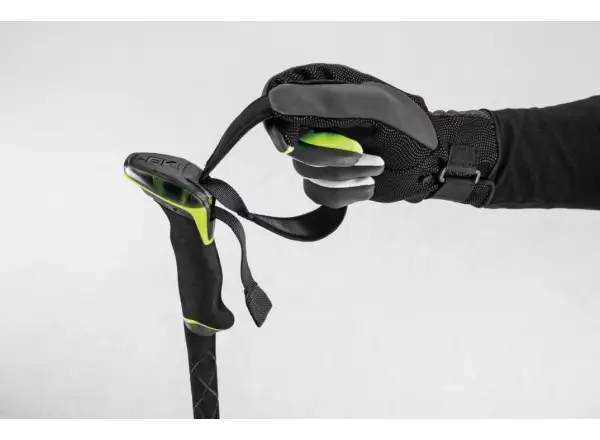 Leki Guide 3 ski touring poles Black/Neon yellow/Dark anthracite