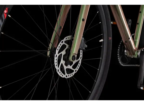 4Ever Gromvel Elite gravel bike Green dragon