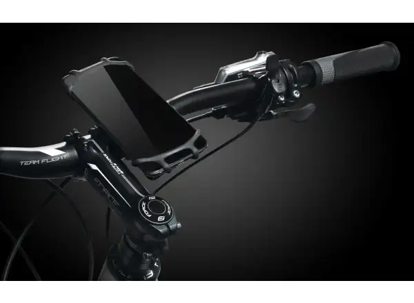 Force silicone phone holder for handlebars black