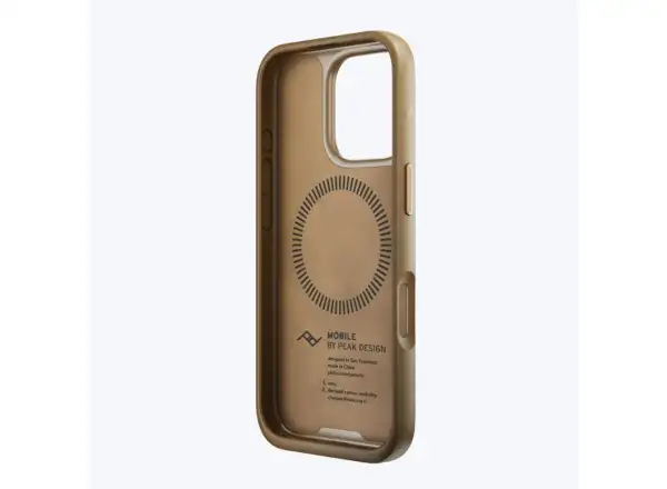 Peak Design Mobile Everyday Clarino Case iPhone 16 Pro mobile case Tan