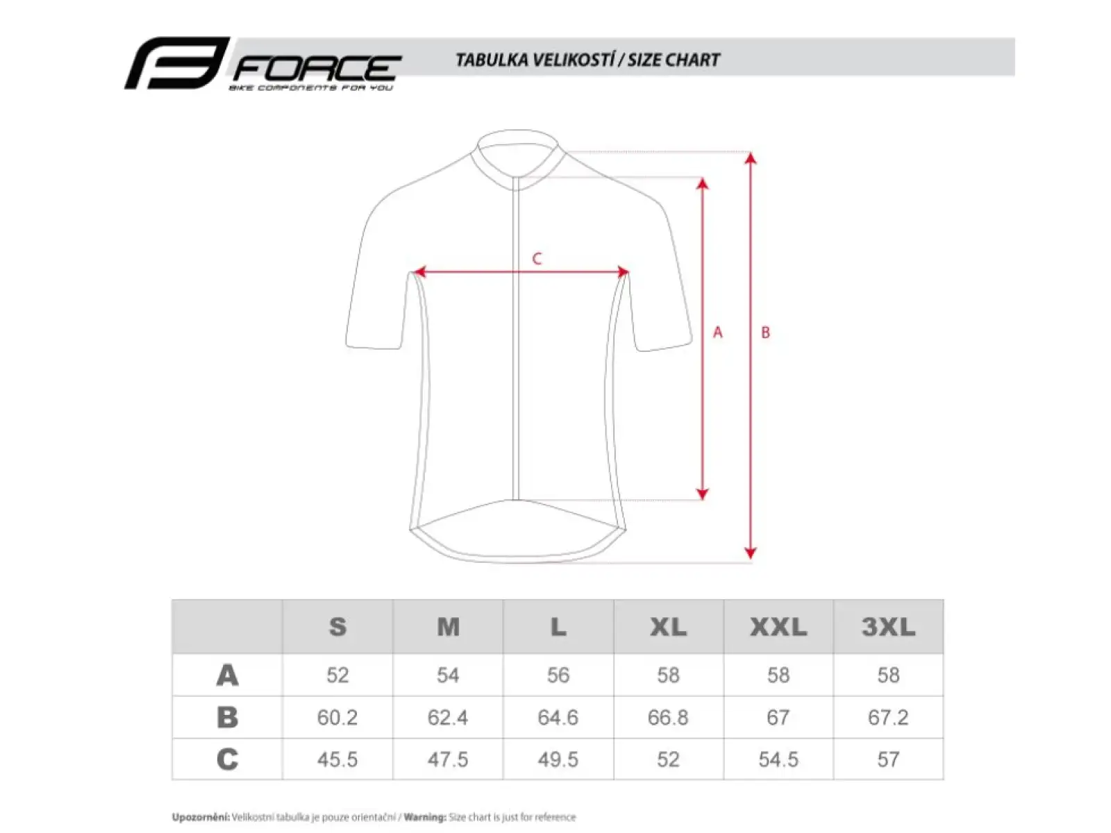 Force Pure men's jersey short sleeve blue