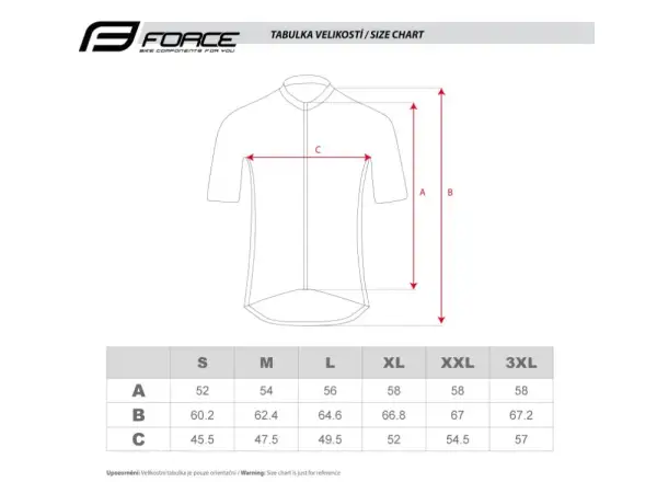Force Pure men's jersey short sleeve blue