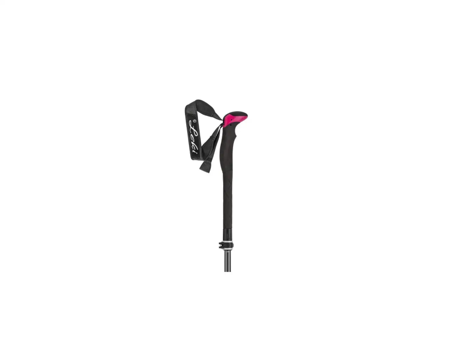 Leki Winter tour Vario Carbon women's ski poles black/dark anth./berry/white 100-120 cm