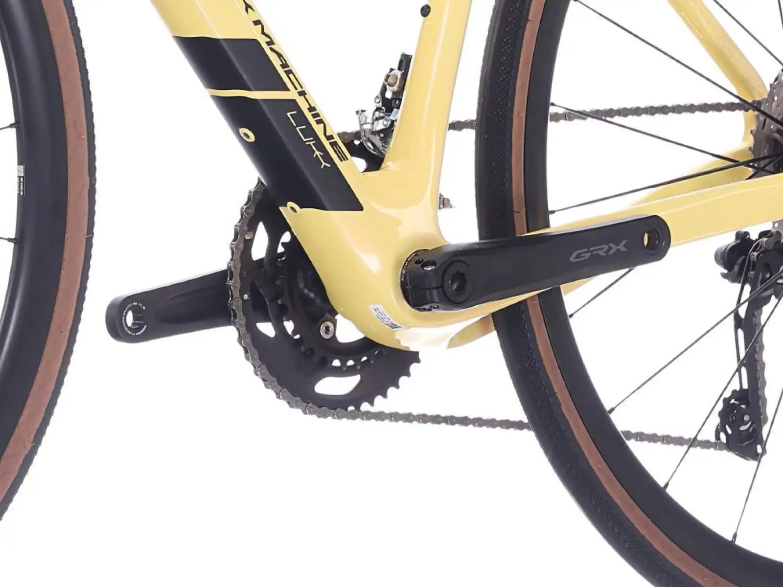 Rock Machine Lukk CR 60 gravel bike Gloss Sulfur Yellow