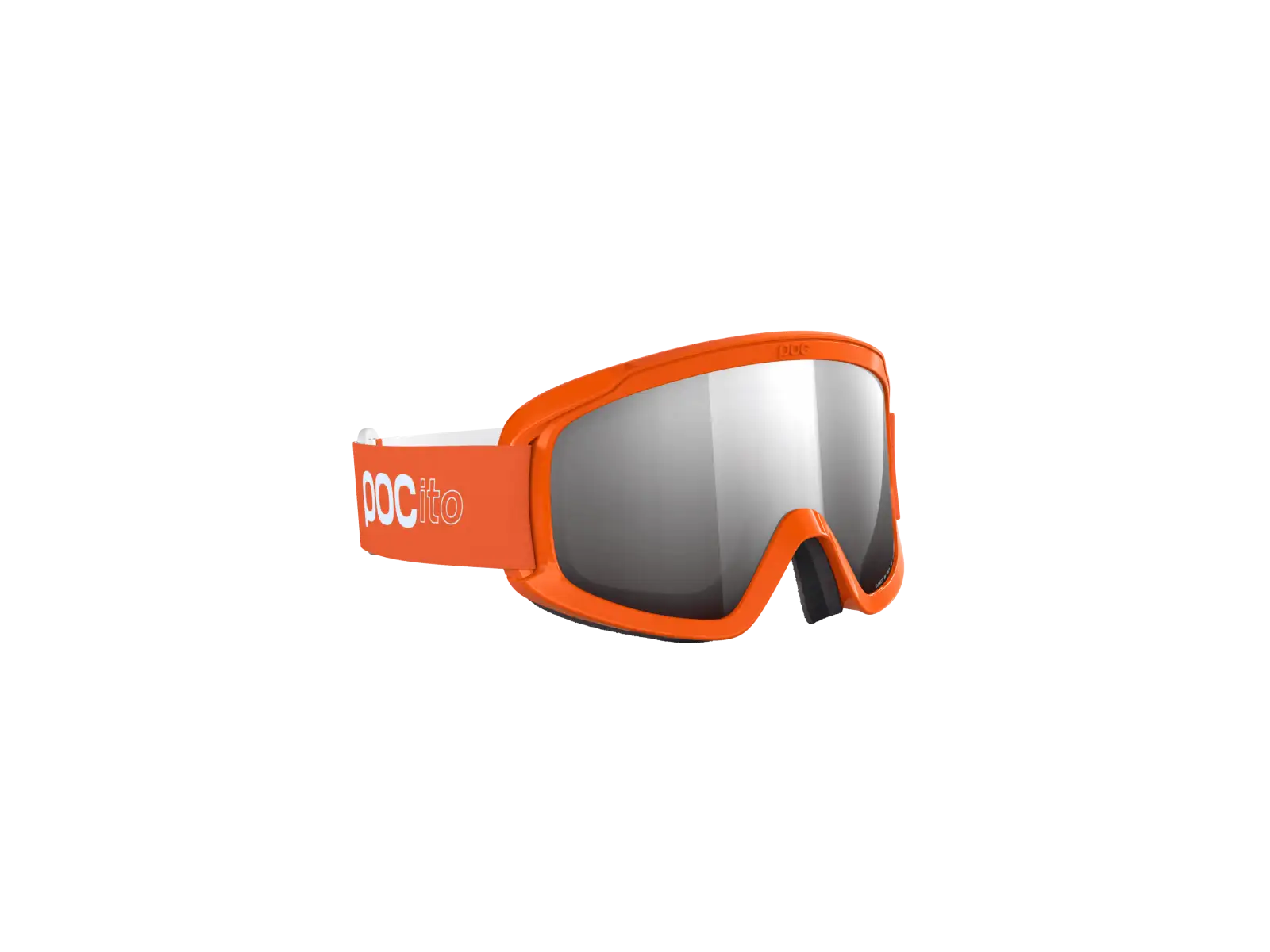 POC POCito Opsin kids ski goggles Fluorescent Orange/Partly Sunny Silver