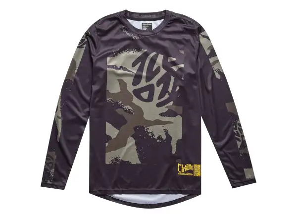 Troy Lee Designs Flowline Confident jersey long sleeve Black