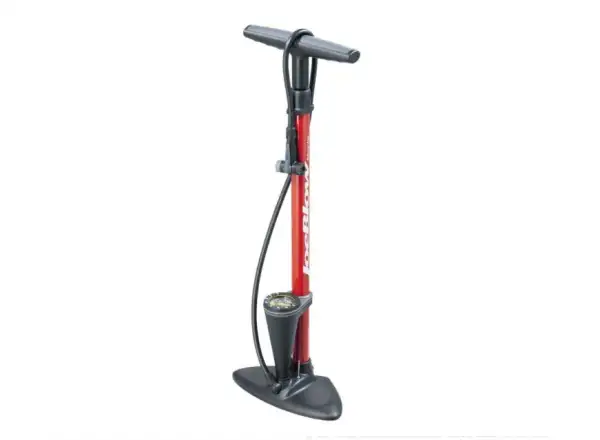 Topeak JoeBlow Max HP workshop pump red