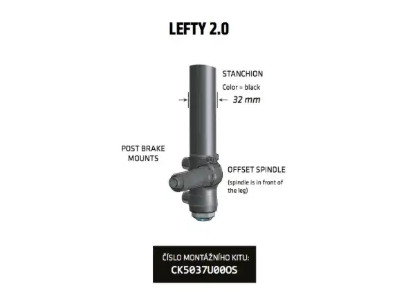 Cannondale 2Spring Air upgrade kit for Lefty SuperMax 1.0 36mm (CK5027U00OS)