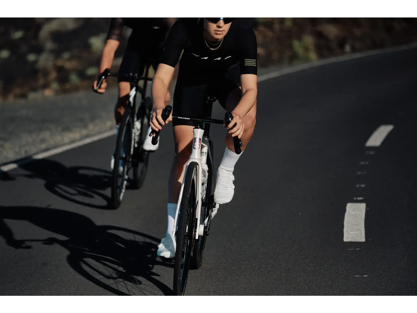Fizik Tempo Lyra road cycling shoes White/White