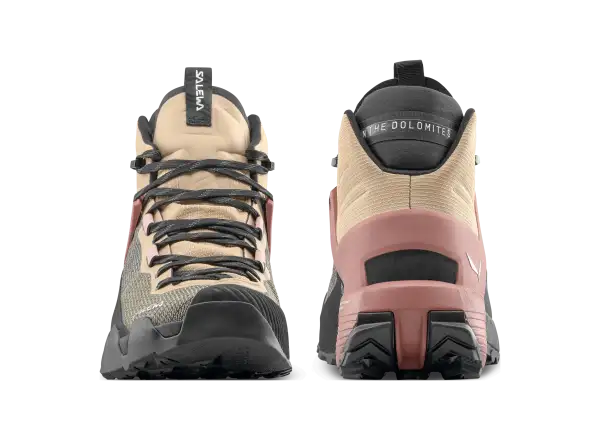 Salewa Wildfire NXT Mid GTX women's hiking boots Quicksand/Etruscan Red