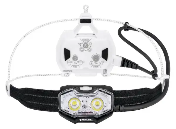 Petzl Nao LT headlamp black and white