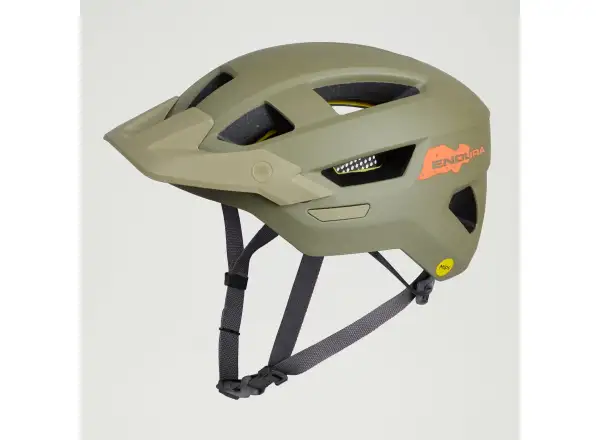 Endura Hummvee Mips kids helmet Tweed Green