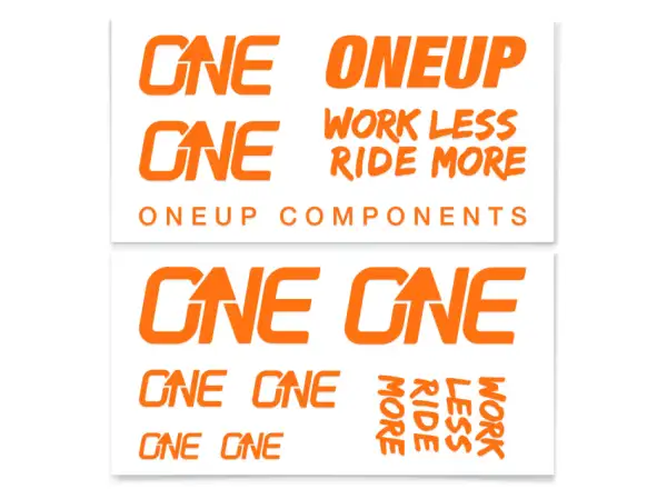 OneUp Decal Kit handlebar stickers