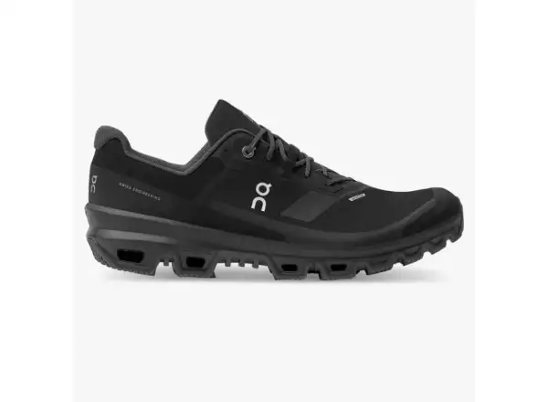 On Cloudventure Waterproof Running Shoes Men Black