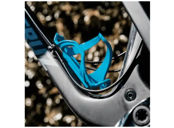 Lezyne Flow SL bottle cage Enhanced Blue right