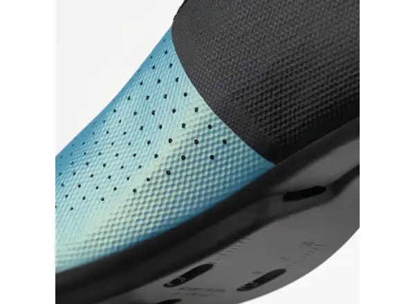 Fizik Tempo Decos Carbon Iridiscent road men's shoes Black/Light Blue
