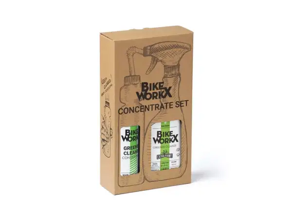 Bikeworkx Greener Cleaner Concentrate Set dispenser 250ml/spray 500ml