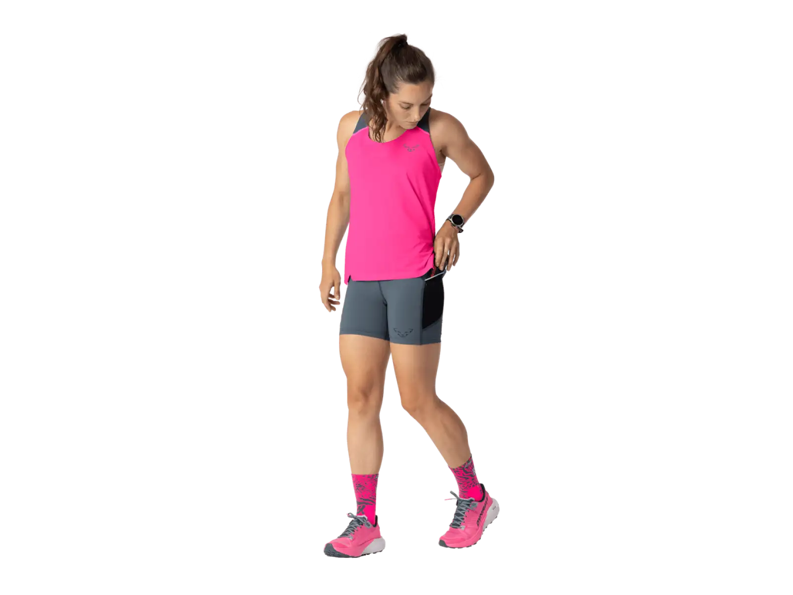 Dynafit Sky women's running shorts Cinder