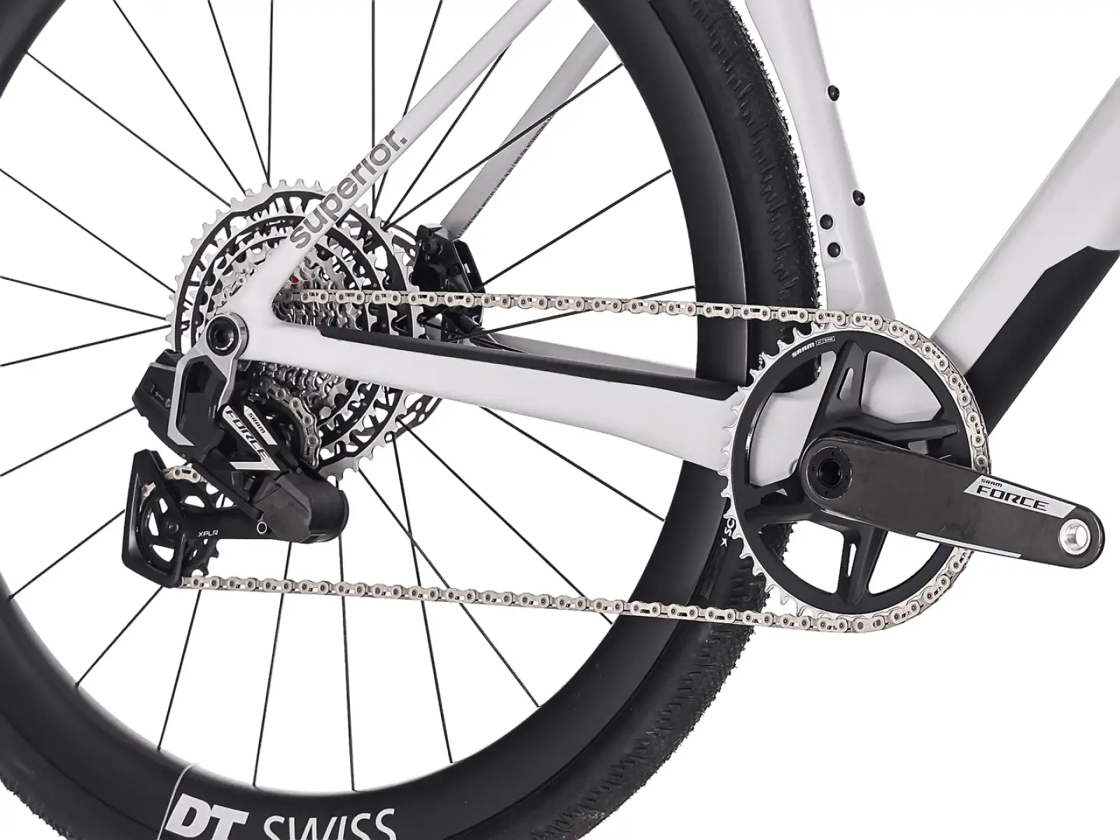 Superior XR 9.7 GR gravel bike Gloss Grey / Grey